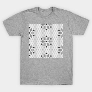 Gray Hexy Tiles T-Shirt